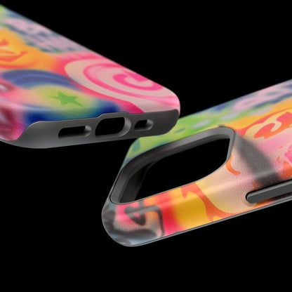 MagSafe „schlechte Angewohnheiten“ Airbrush iPhone Hülle