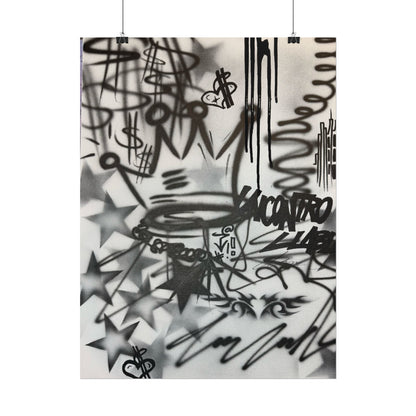 early access airbrush rolled print