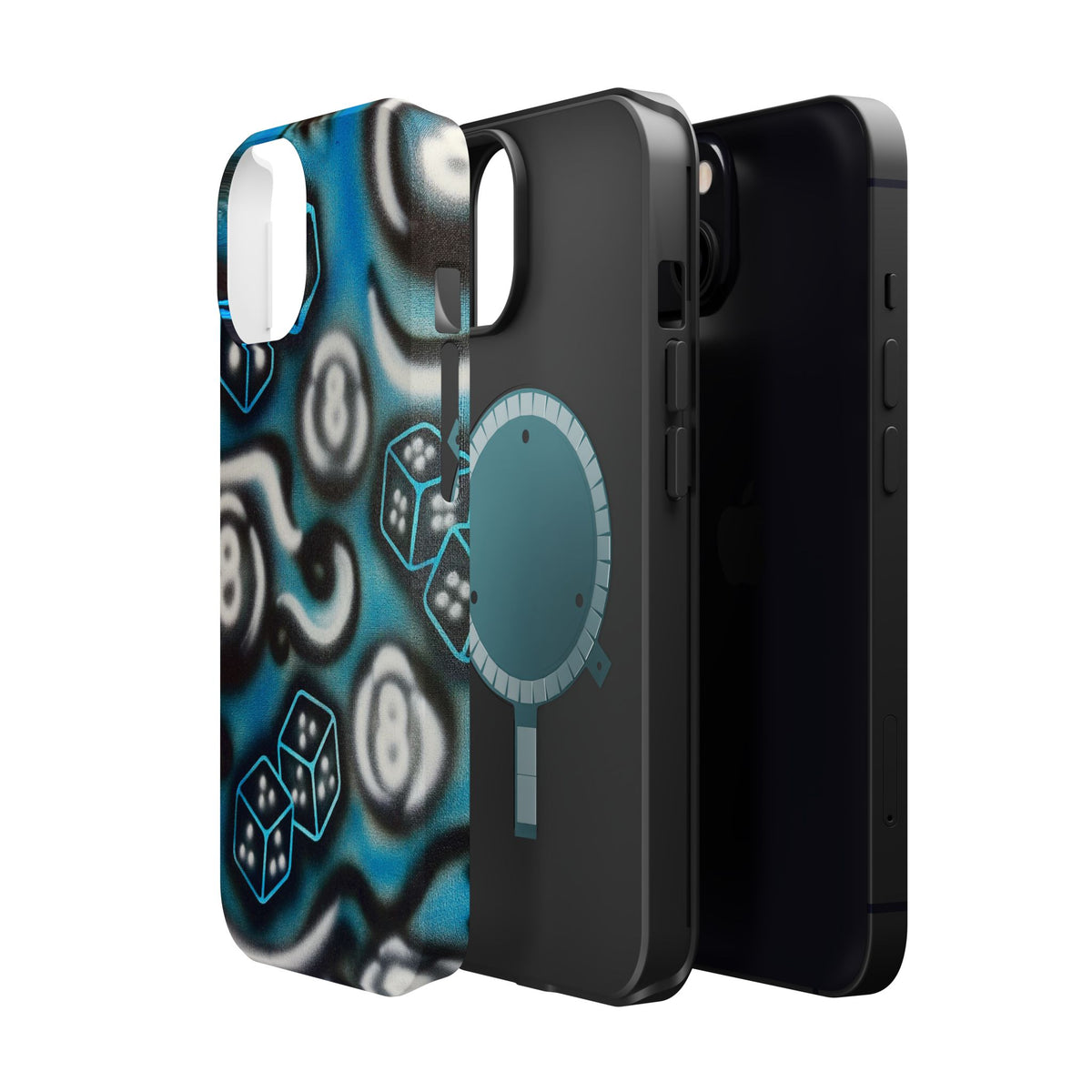 MagSafe "risk it!" airbrush iPhone case