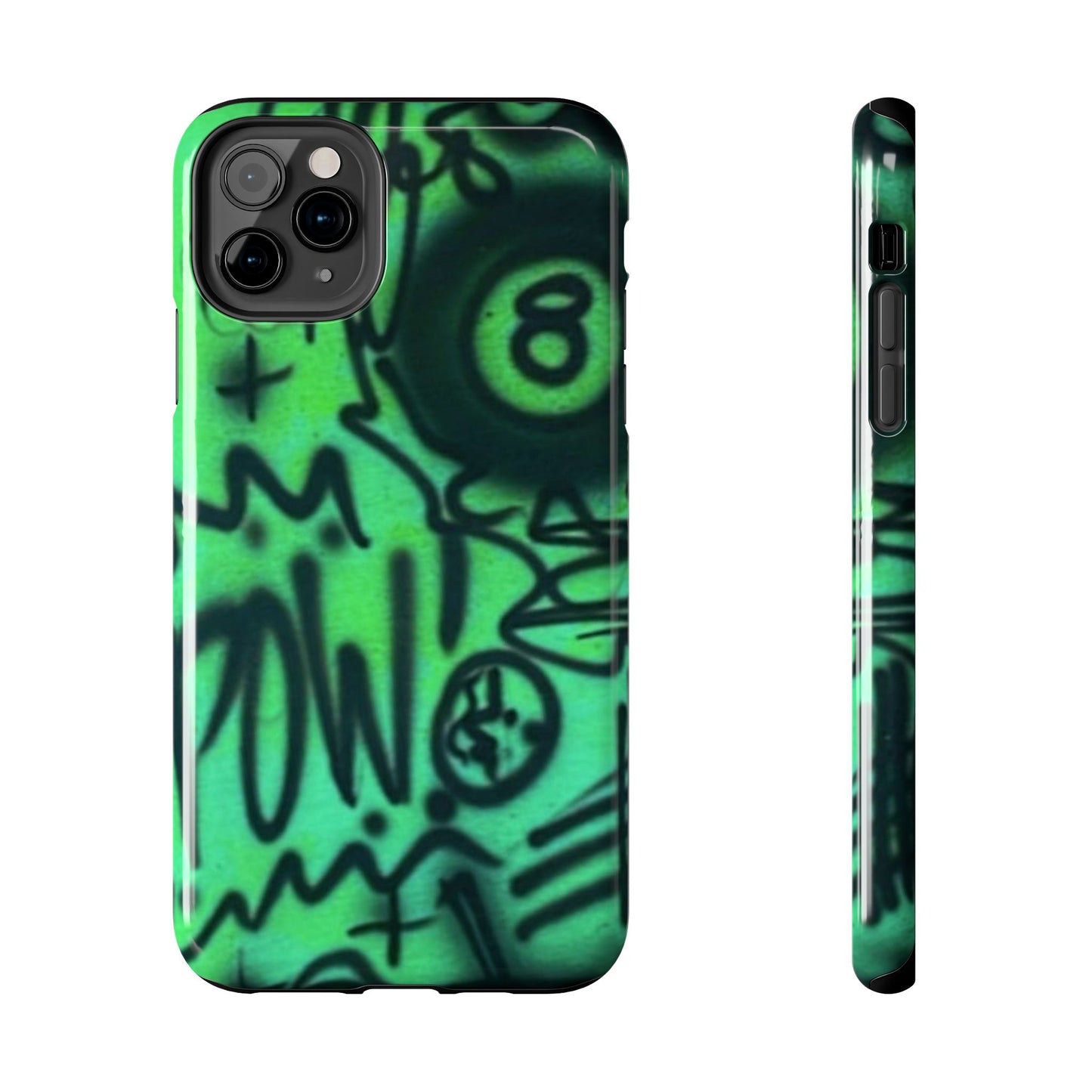 "POW! "airbrush iPhone case