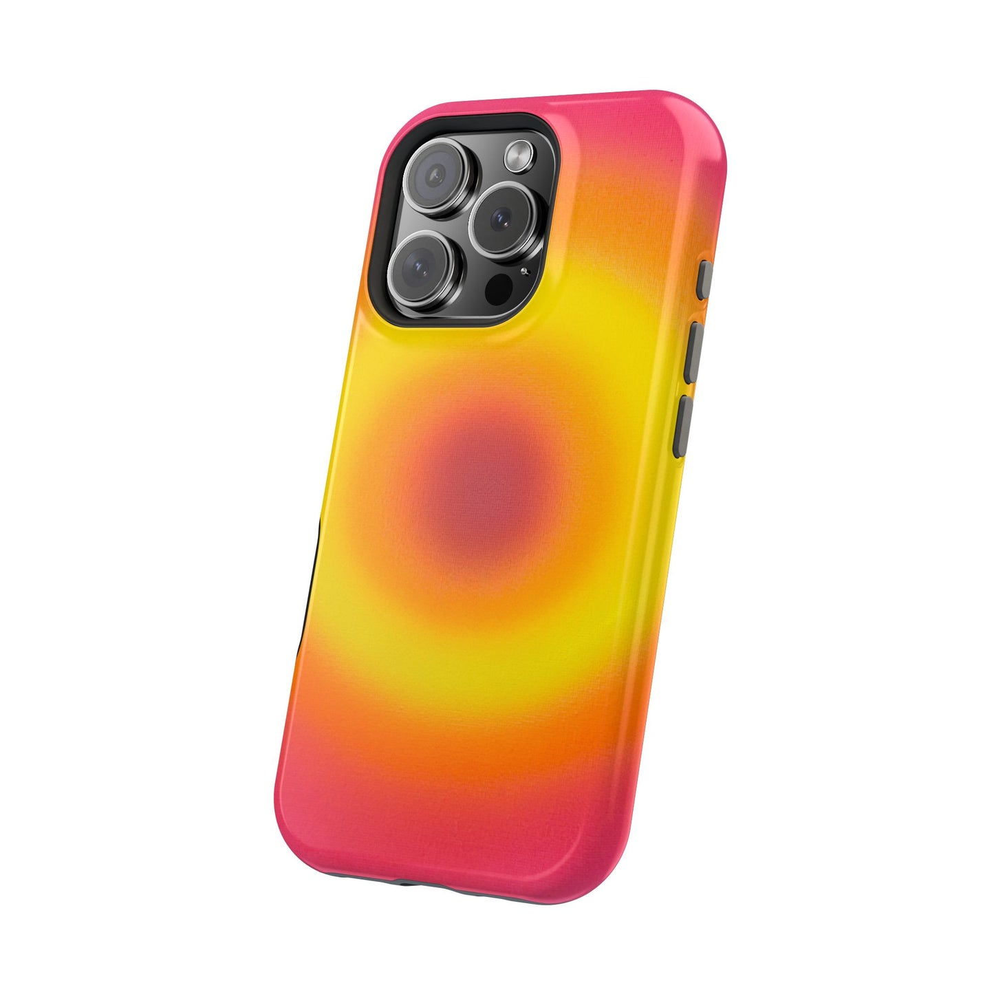 MagSafe "Pink Lemonade Aura" Airbrush iPhone Case