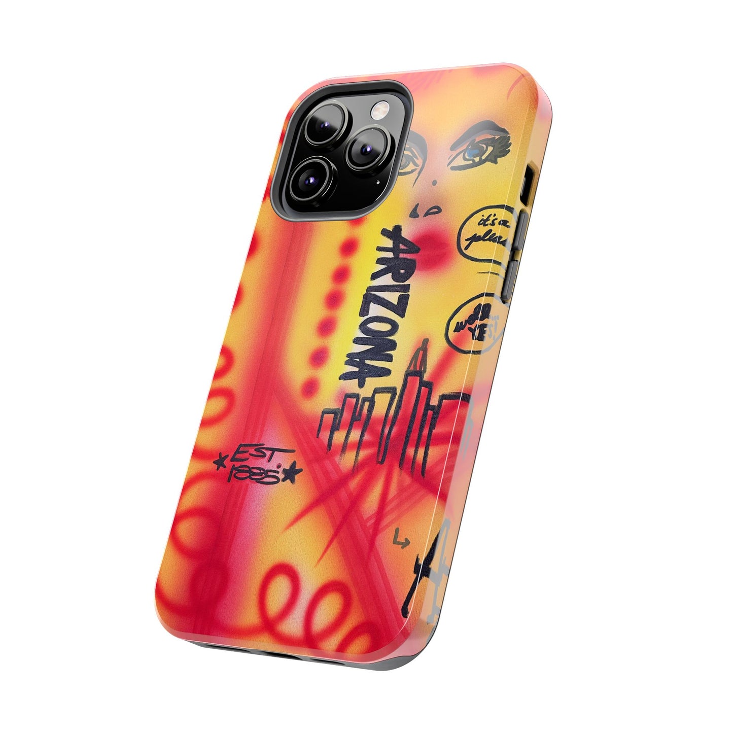 "arizona state university" airbrush iPhone case