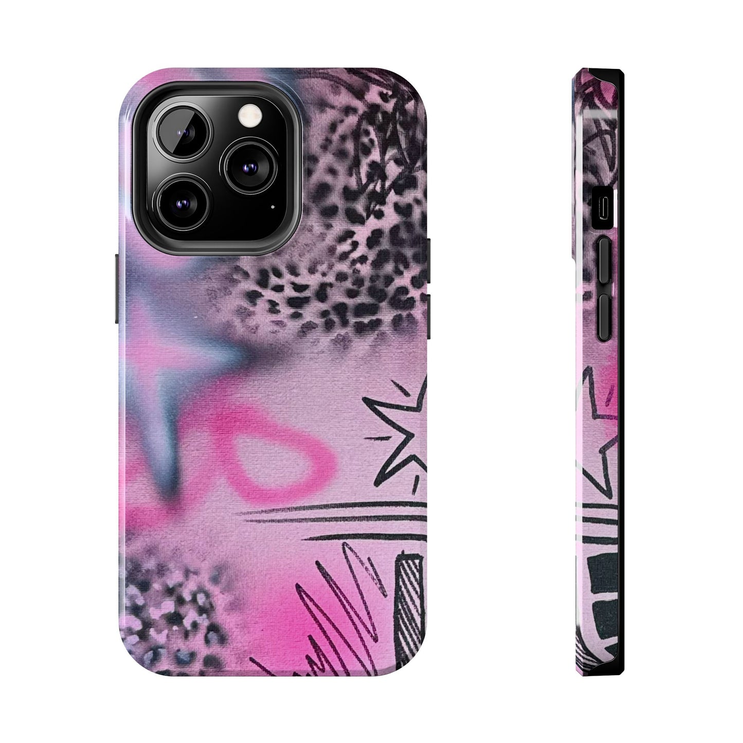 "onyx cheetah" airbrush iPhone case