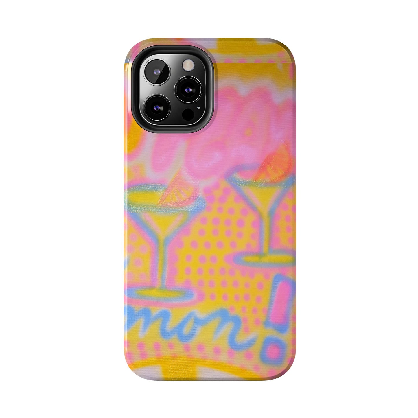 "Lemontini" Airbrush iPhone-Hülle