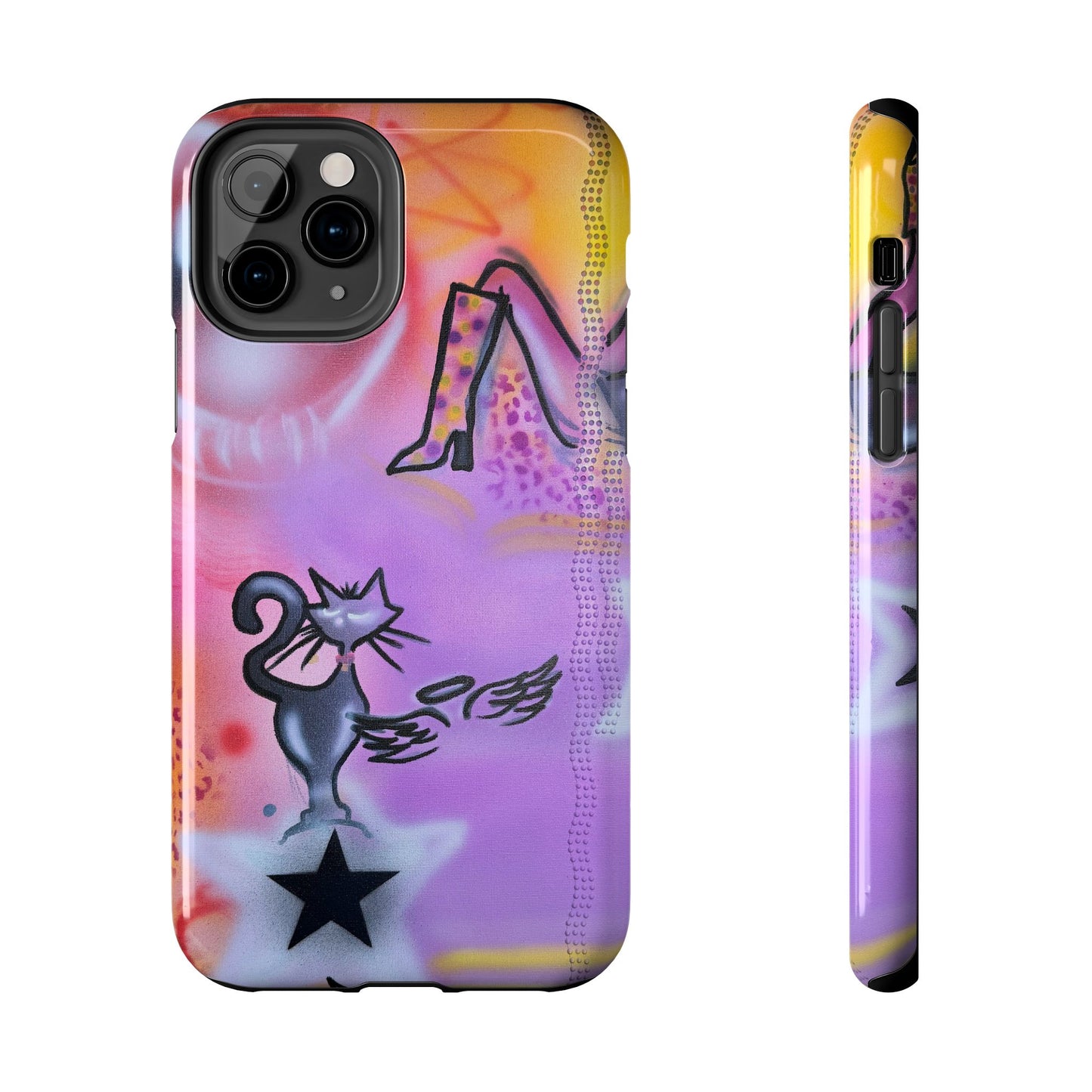 x maya cain airbrush iPhone case