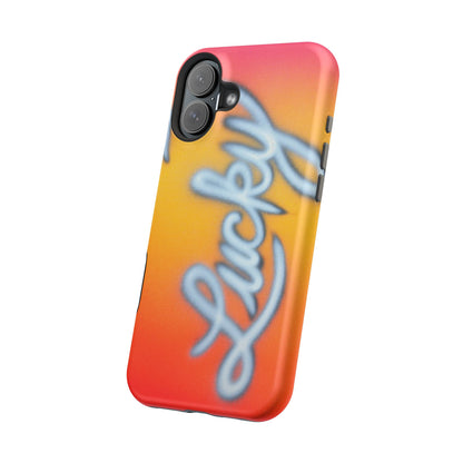 MagSafe "lucky" airbrush iPhone case