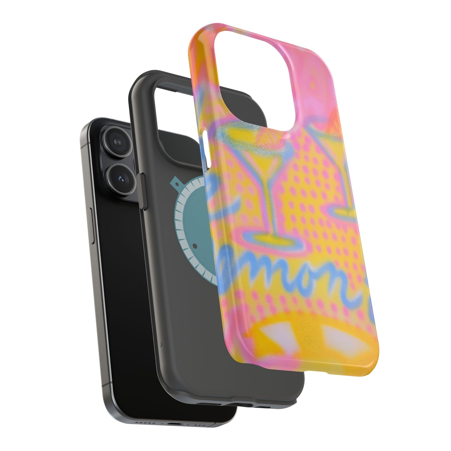MagSafe "lemontini" airbrush iPhone case