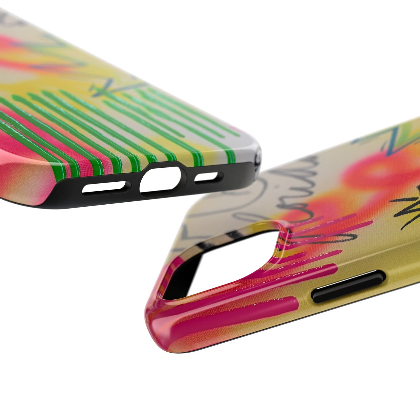 "ferocious florida" airbrush iPhone case