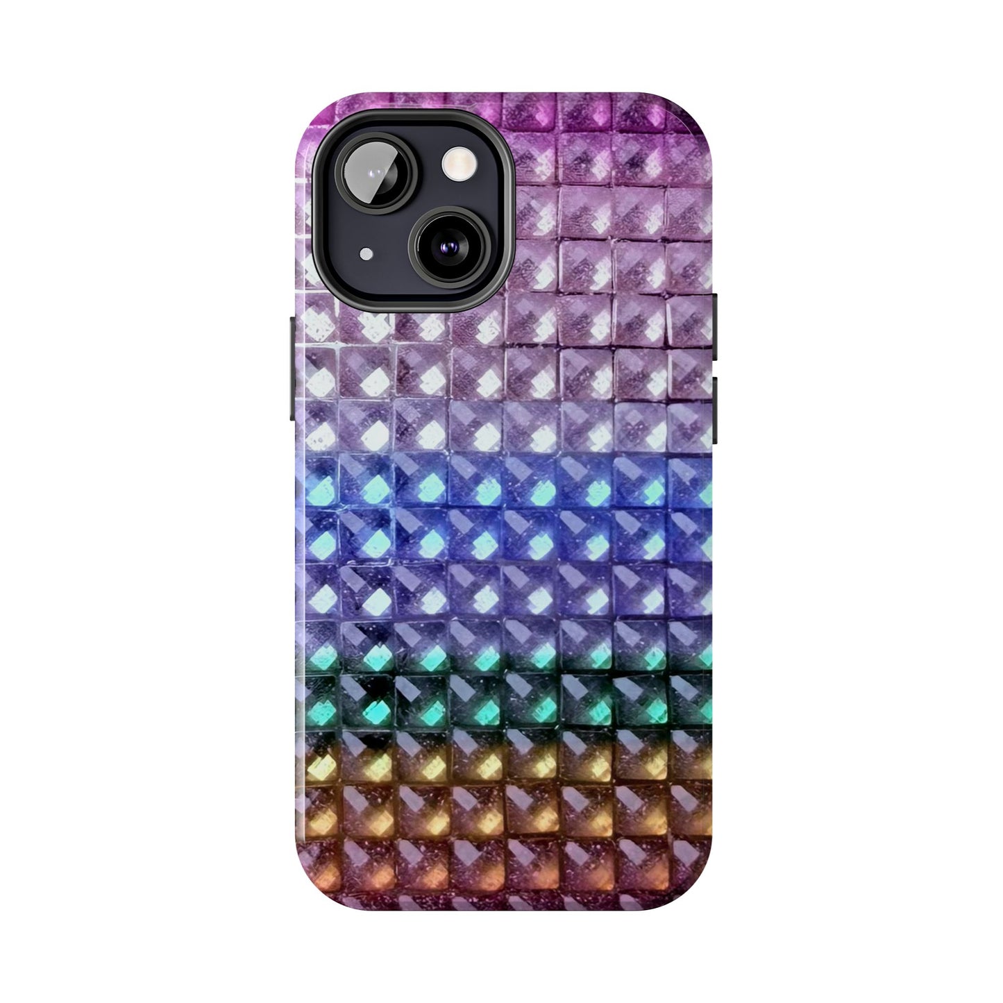 "multicolor studs" airbrush iPhone case