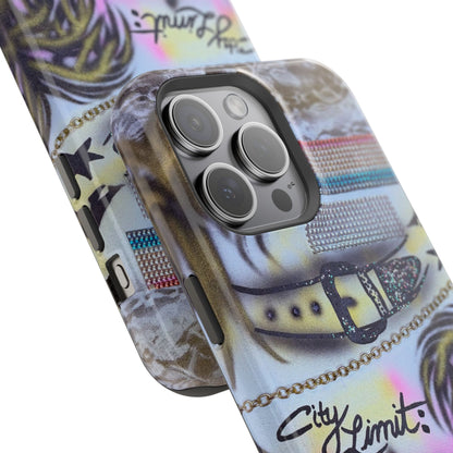 MagSafe "indio, ca" airbrush iPhone case