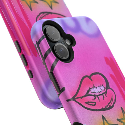 MagSafe "star drip" airbrush iPhone case