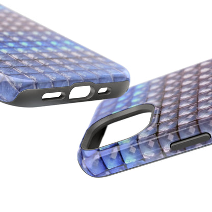 MagSafe "blue studs" airbrush iPhone case