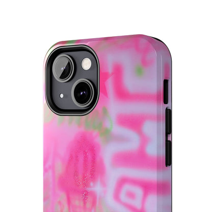 "sunset sorbet" airbrush iPhone case