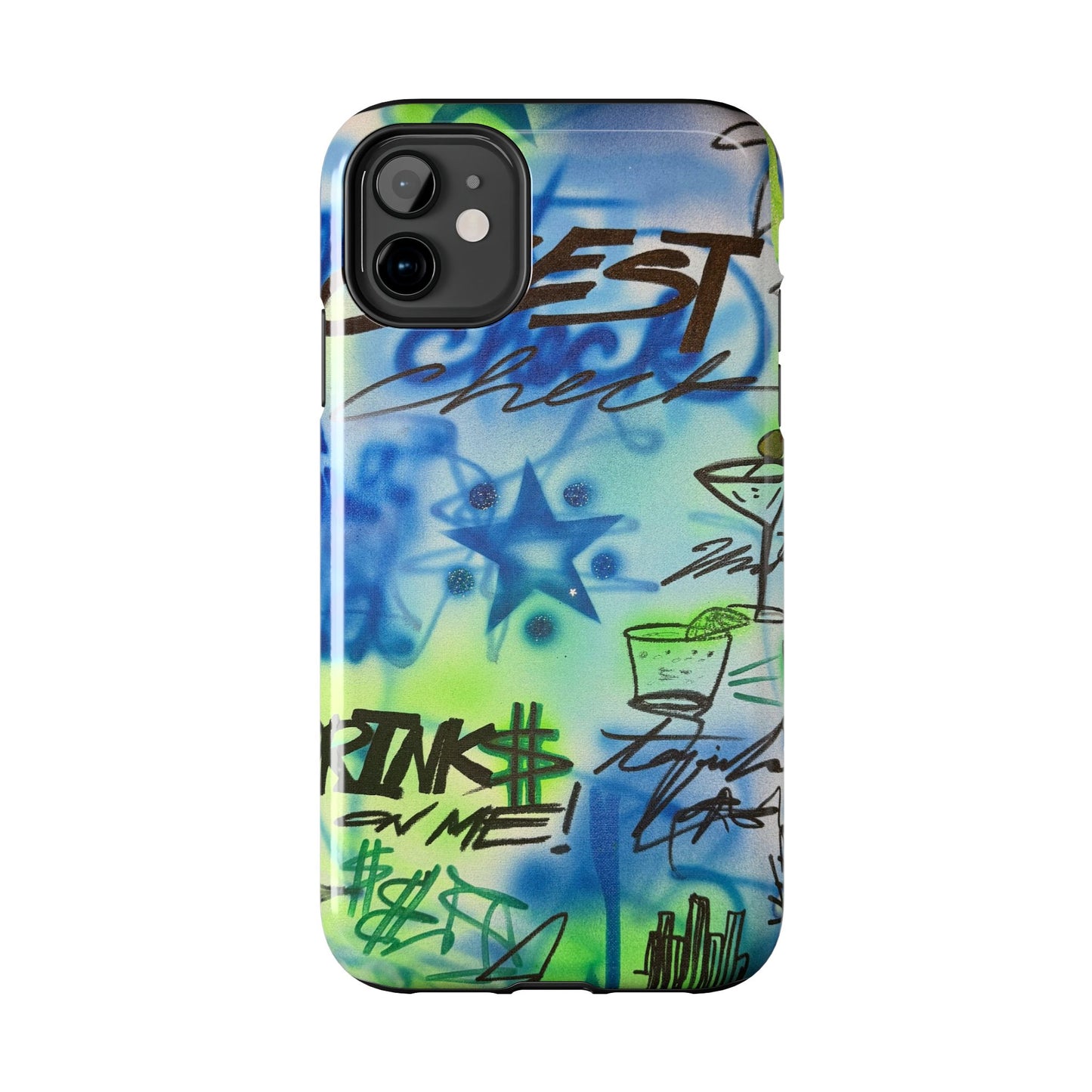 "guest check" airbrush iPhone case