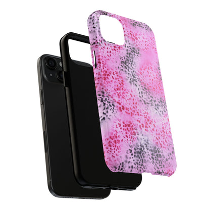 "pink cheetah pt. 2" airbrush iPhone case