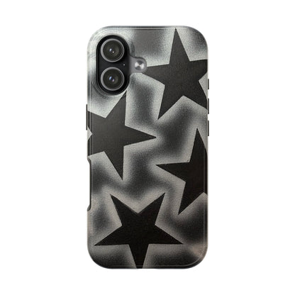 "chrome stars" airbrush iPhone case