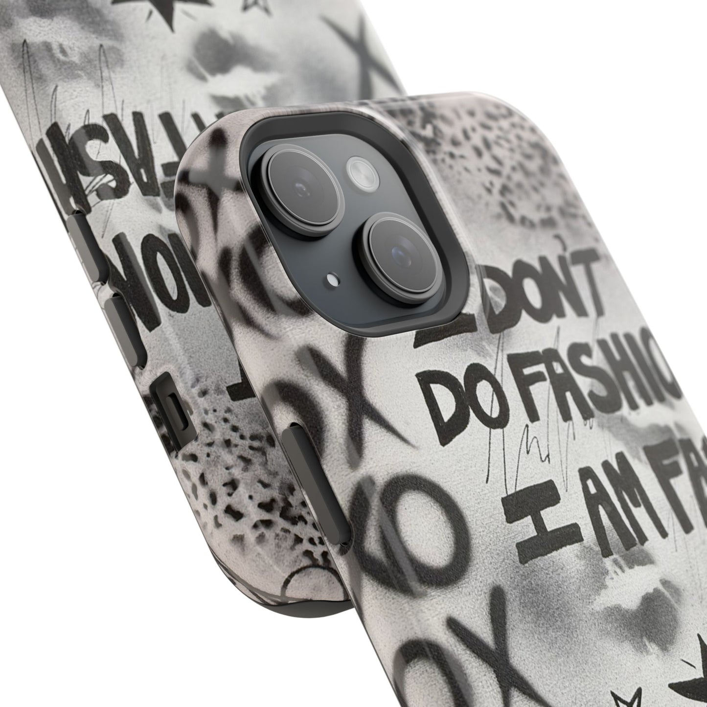 MagSafe "i am fashion" airbrush iPhone case