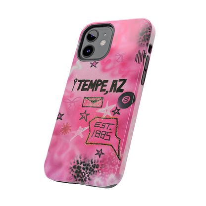 "tempe, az pt. 2" airbrush iPhone case