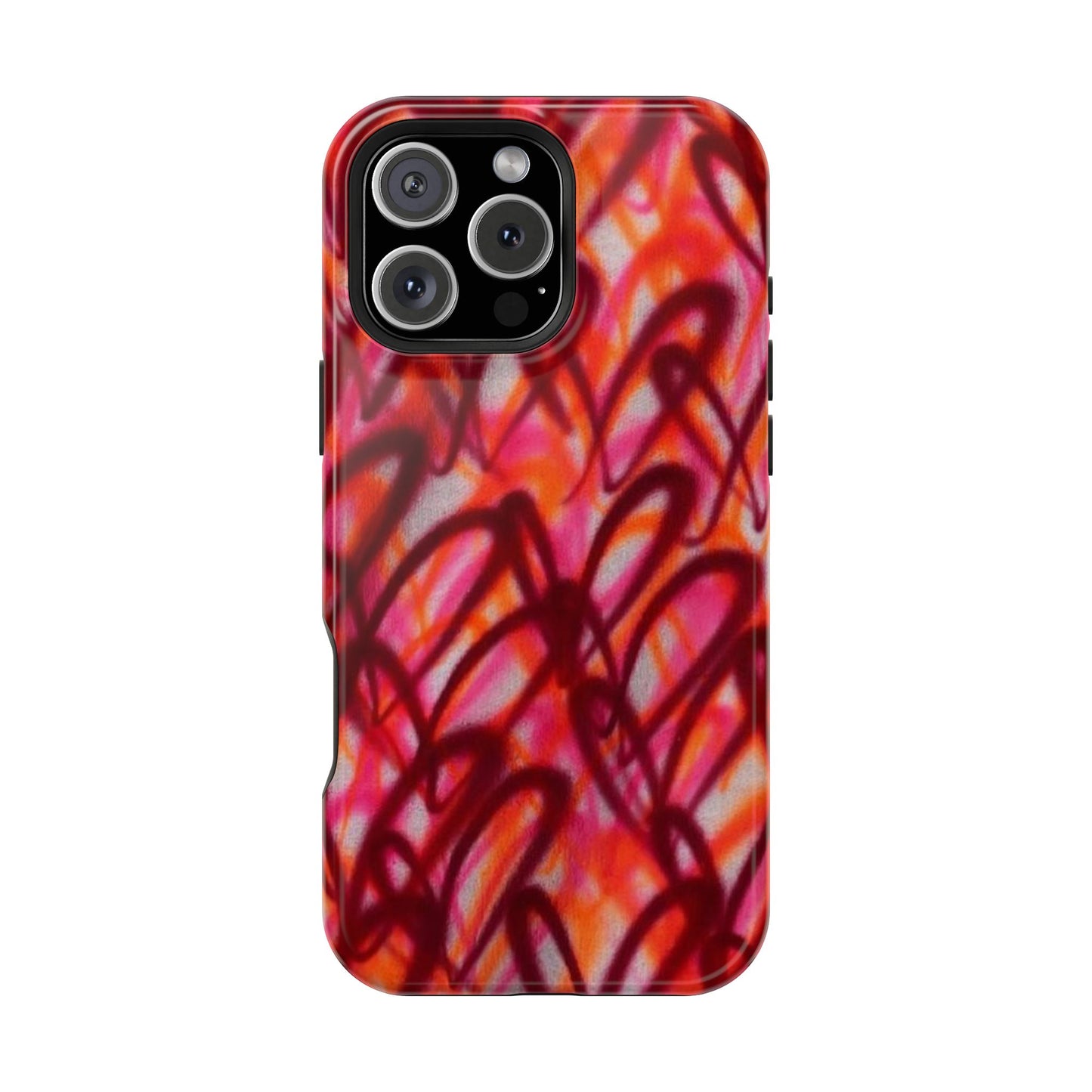 MagSafe „Graffiti Love“ Airbrush iPhone Hülle