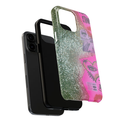 "glitter gloss" airbrush iPhone case