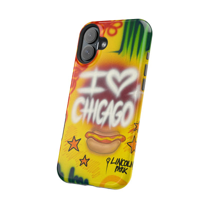 MagSafe "chicago" airbrush iPhone case