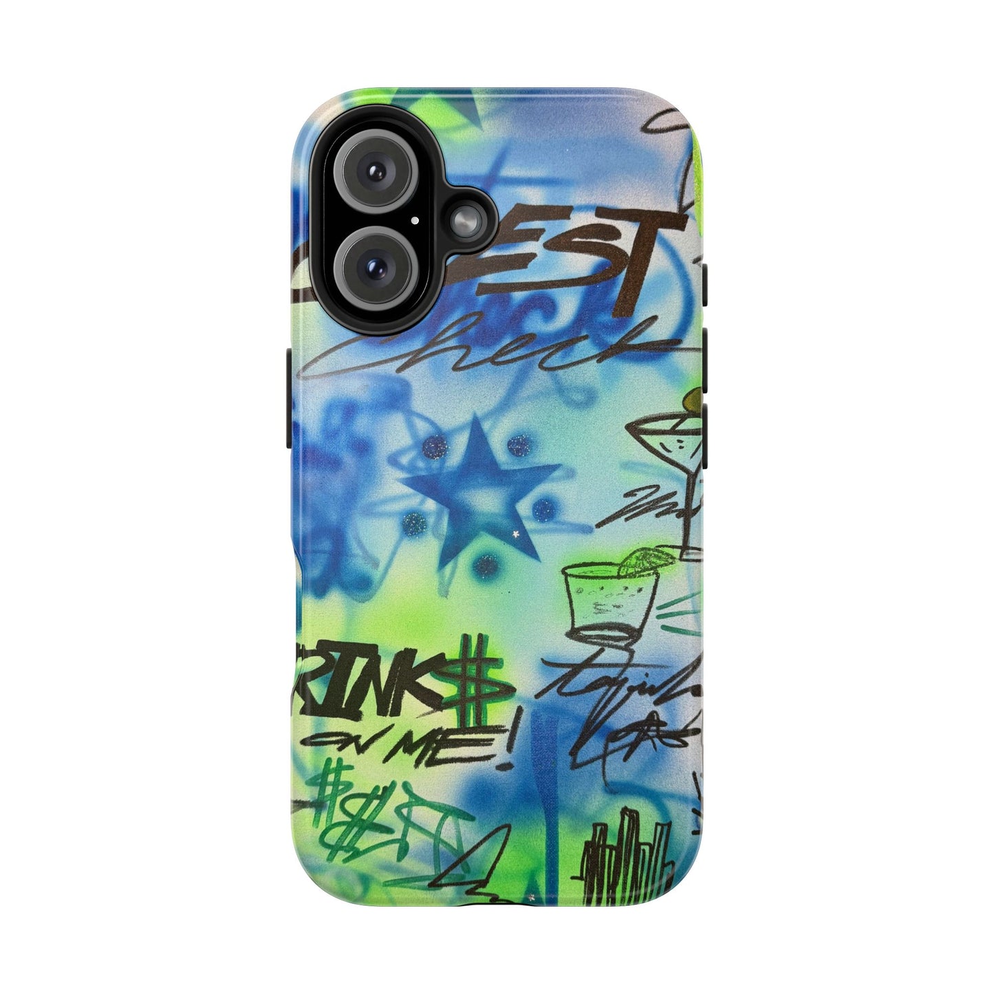 "guest check" airbrush iPhone case