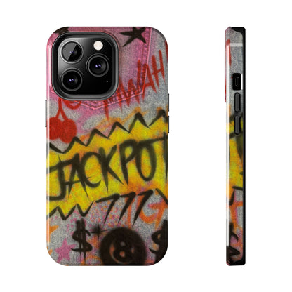 "jackpot!" airbrush iPhone case