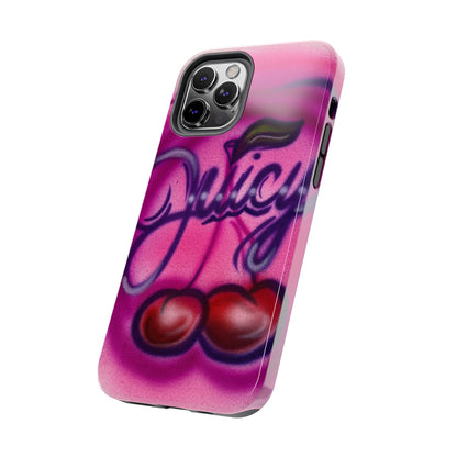 "juicy" airbrush iPhone case