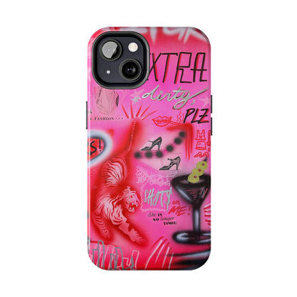 "extra dirty, plz!" airbrush iPhone case