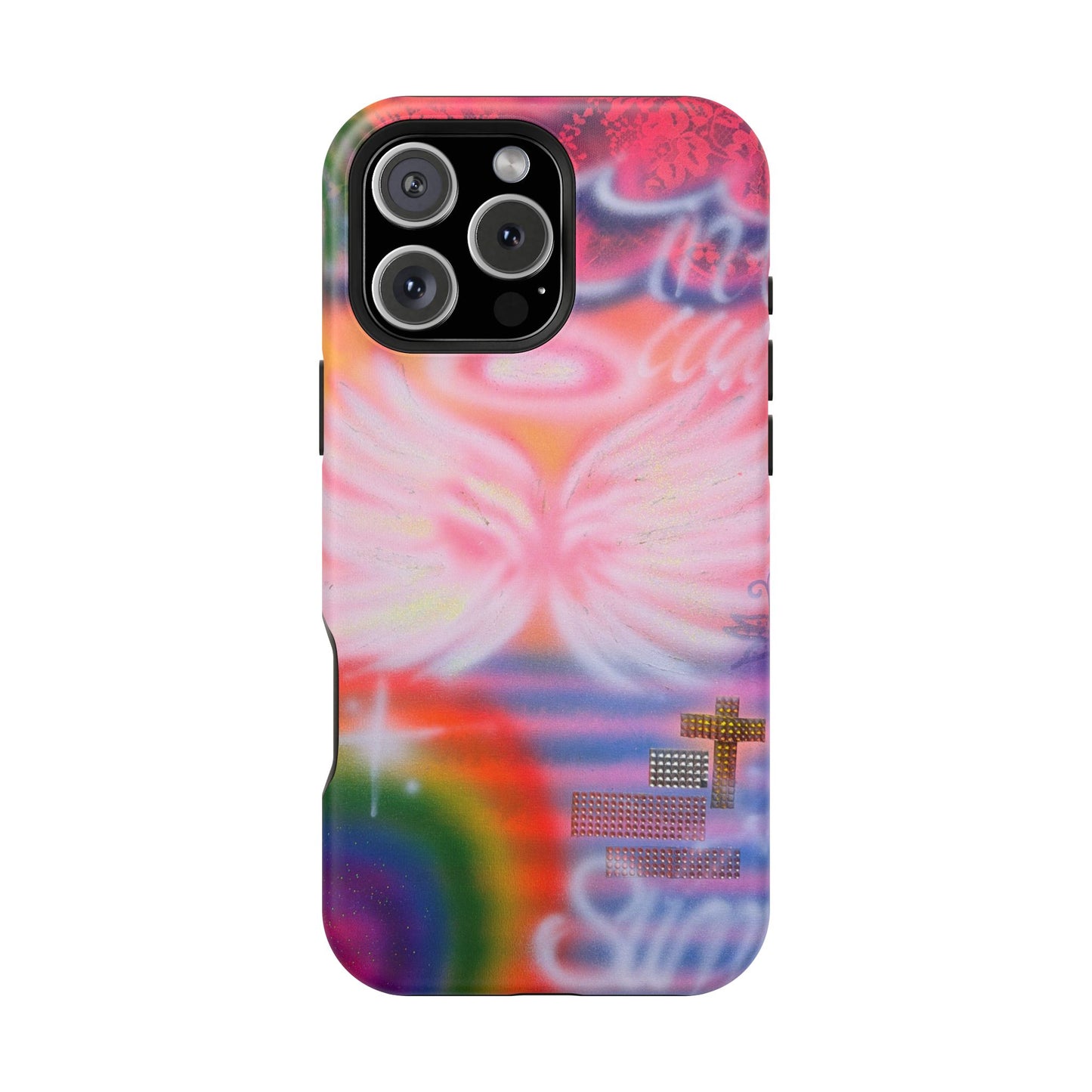 MagSafe "summer bliss" airbrush iPhone case