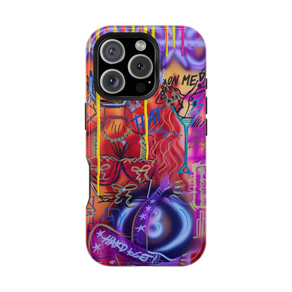 MagSafe "shots on me!" Airbrush iPhone Hülle
