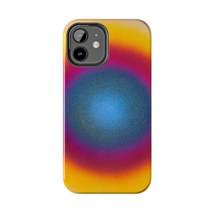 "blue raspberry aura" airbrush iPhone case