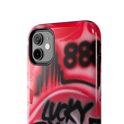 "LUCKY YOU! PT. 2" airbrush iPhone case