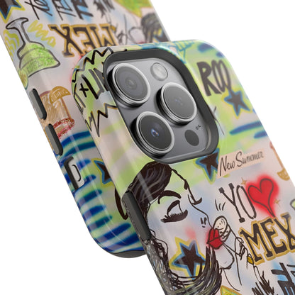 MagSafe "salted lime" airbrush iPhone case