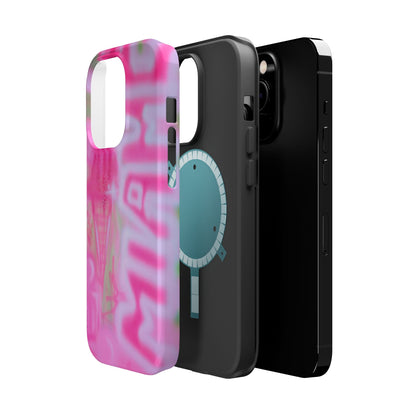 MagSafe "sunset sorbet" airbrush iPhone case