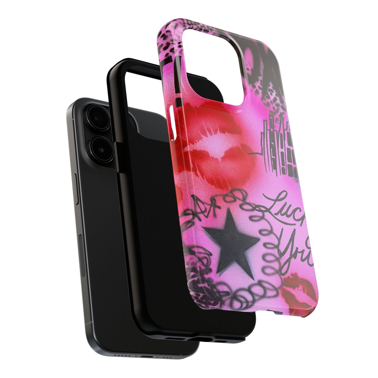 "ulterior motive" airbrush iPhone case
