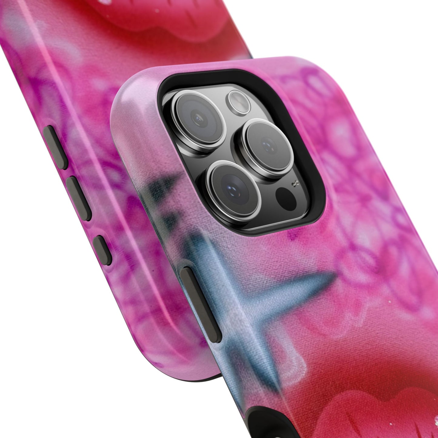 MagSafe limited edition "glitter aura" airbrush iPhone case