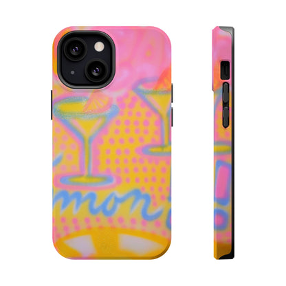 MagSafe "lemontini" airbrush iPhone case