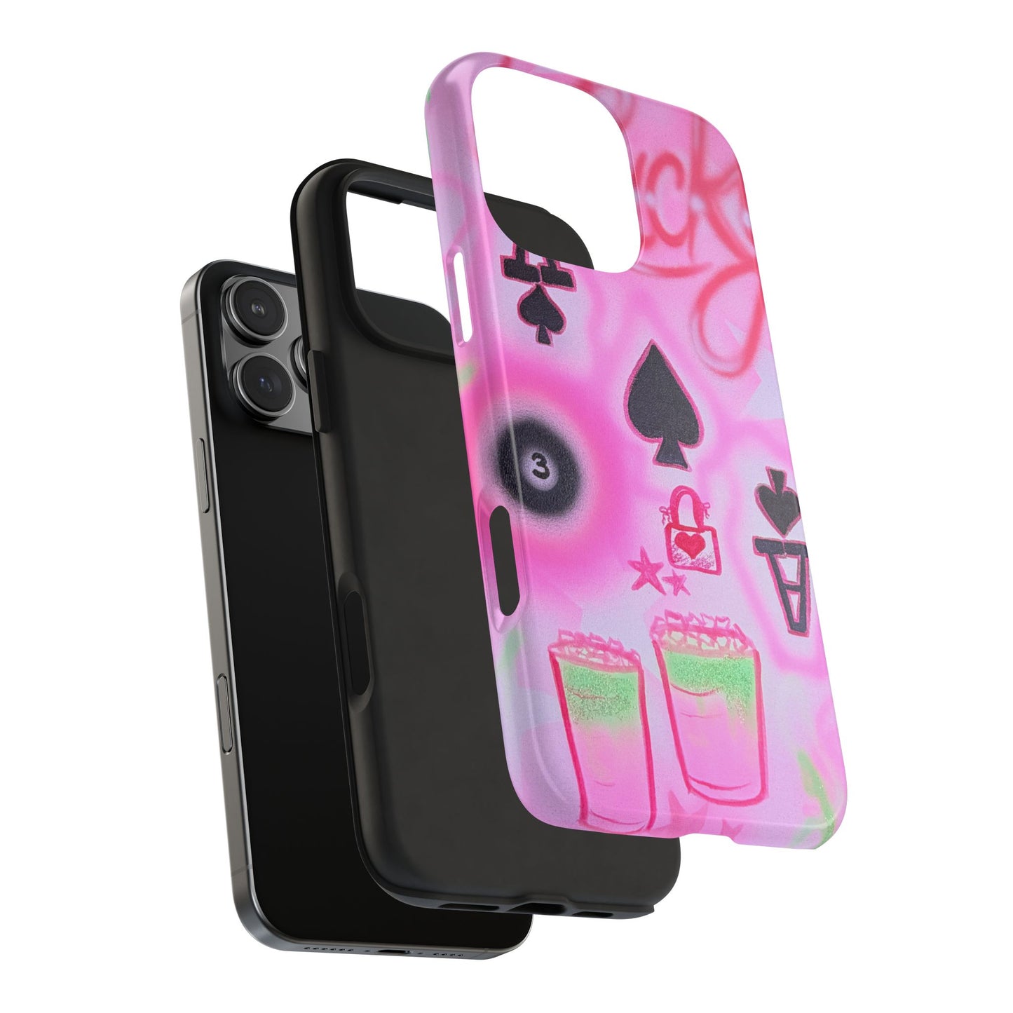 "lucky ace" airbrush iPhone case