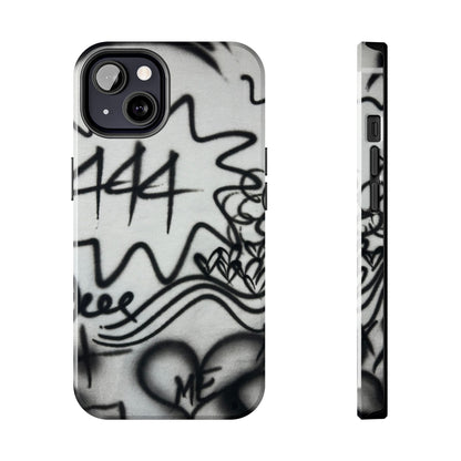 "444” airbrush iPhone case