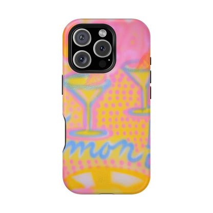 MagSafe "lemontini" airbrush iPhone case