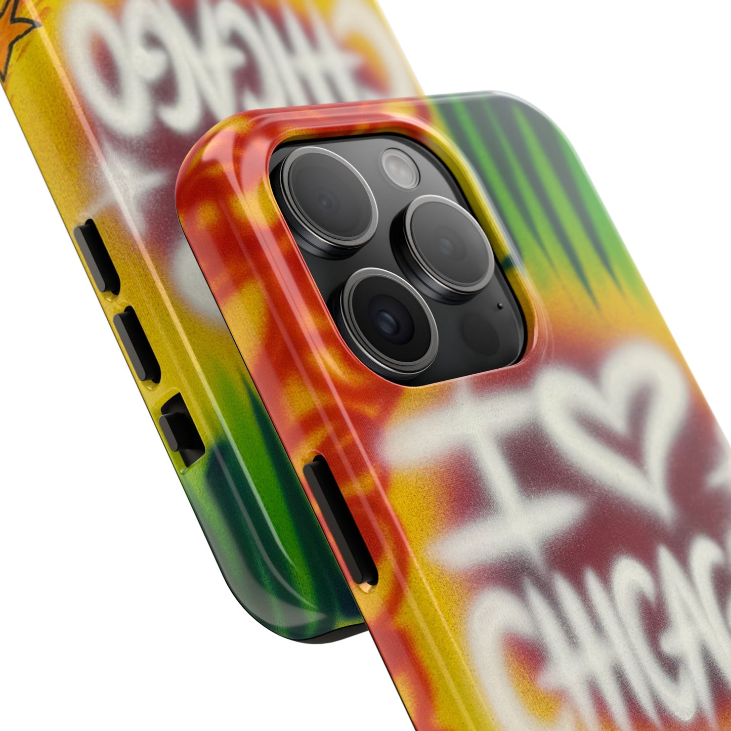 "chicago" airbrush iPhone case