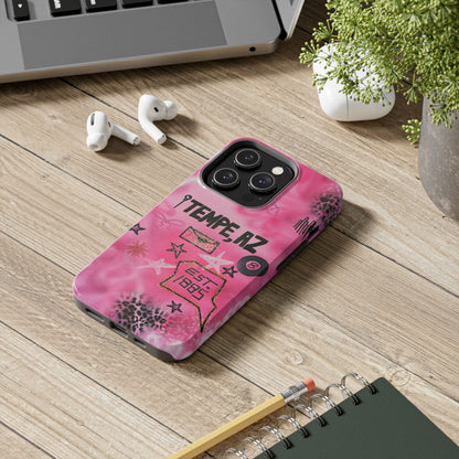 "tempe, az pt. 2" airbrush iPhone case