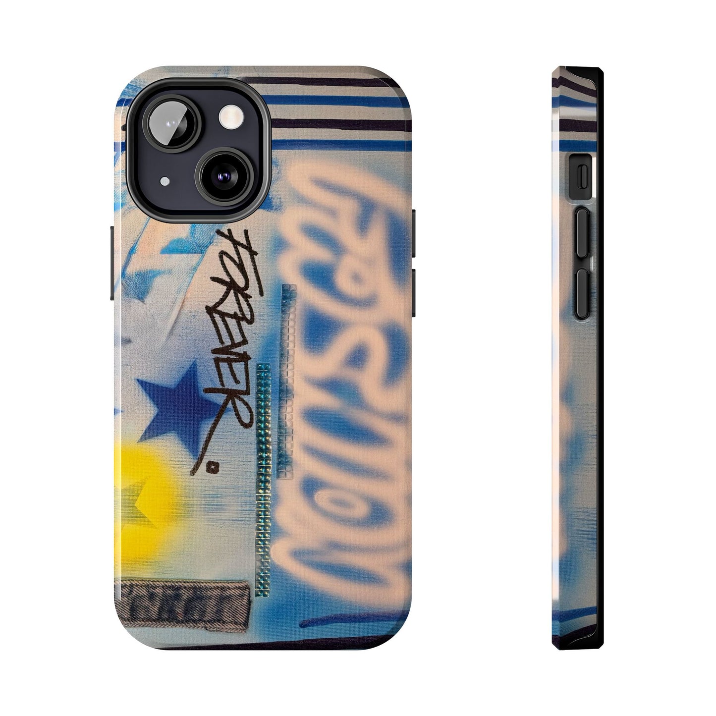 "fashion forever" airbrush iPhone case