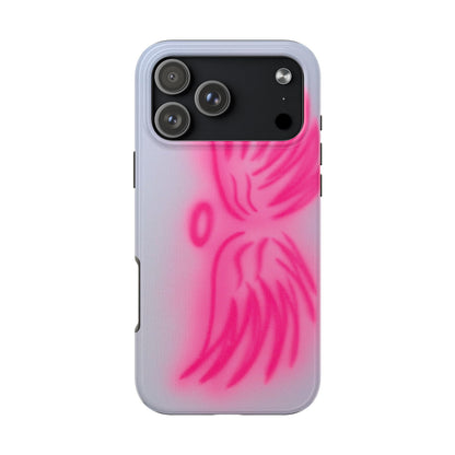 "angel wings" airbrush iPhone case