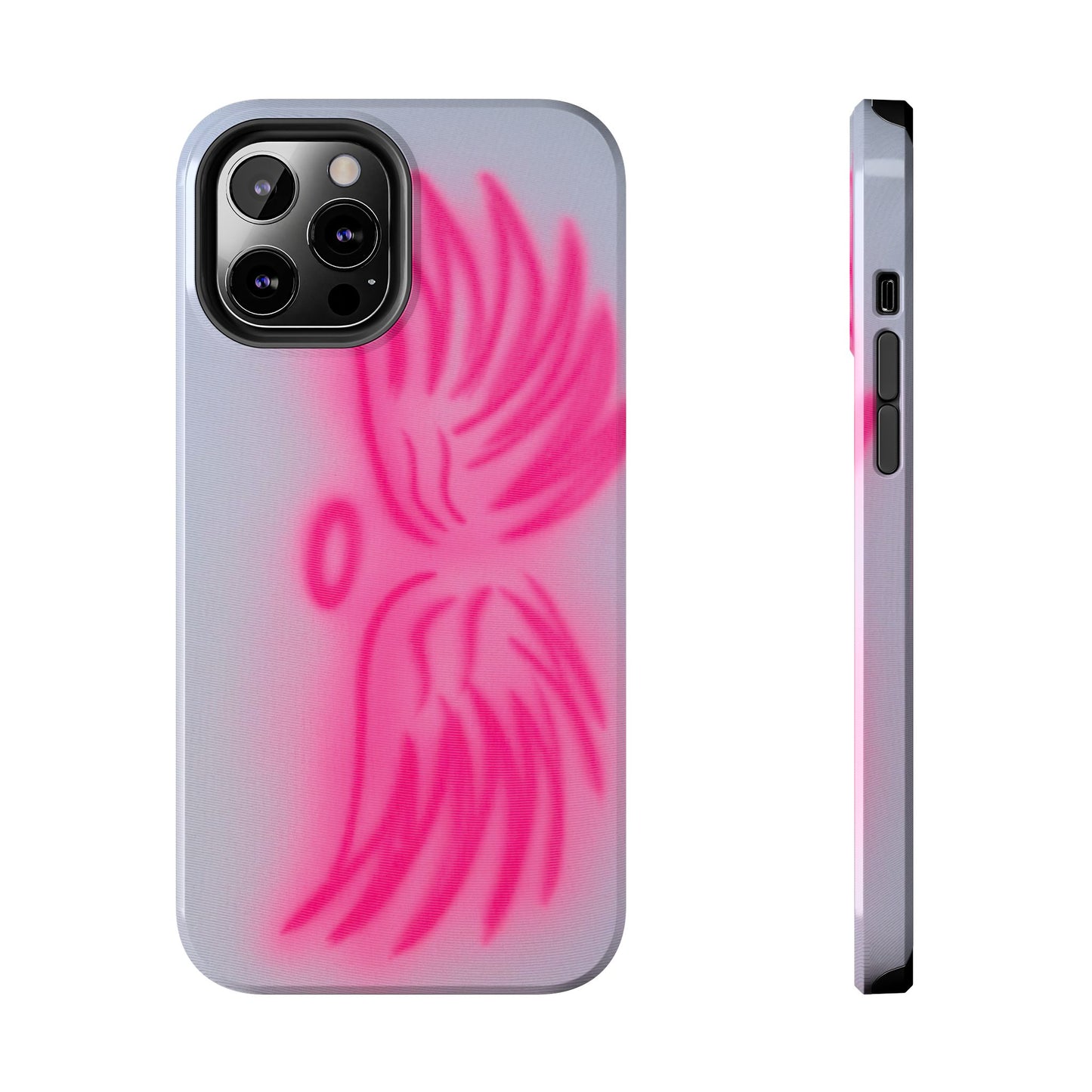 "angel wings" airbrush iPhone case