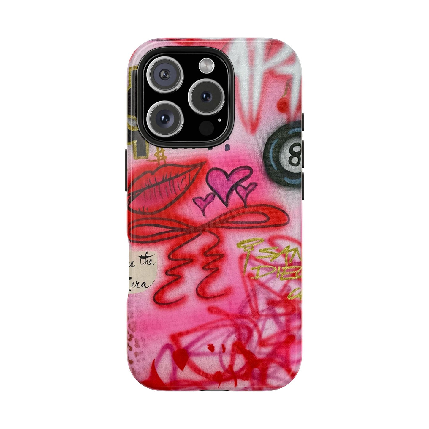 "IT girl" airbrush iPhone case