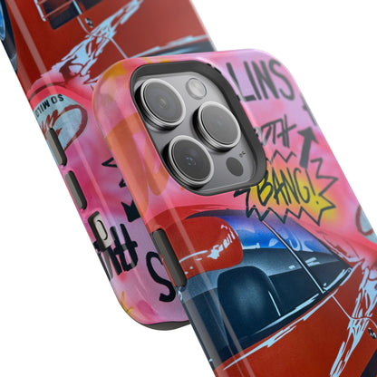MagSafe "miami momentos" airbrush iPhone case