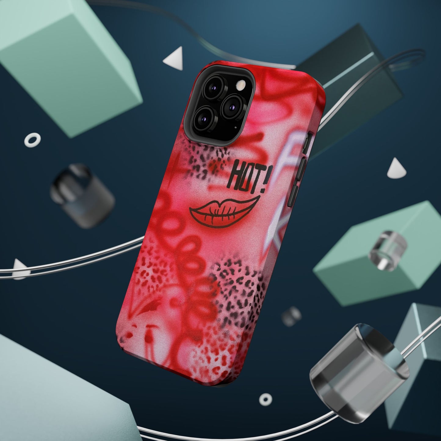 MagSafe "HOT!" airbrush iPhone case