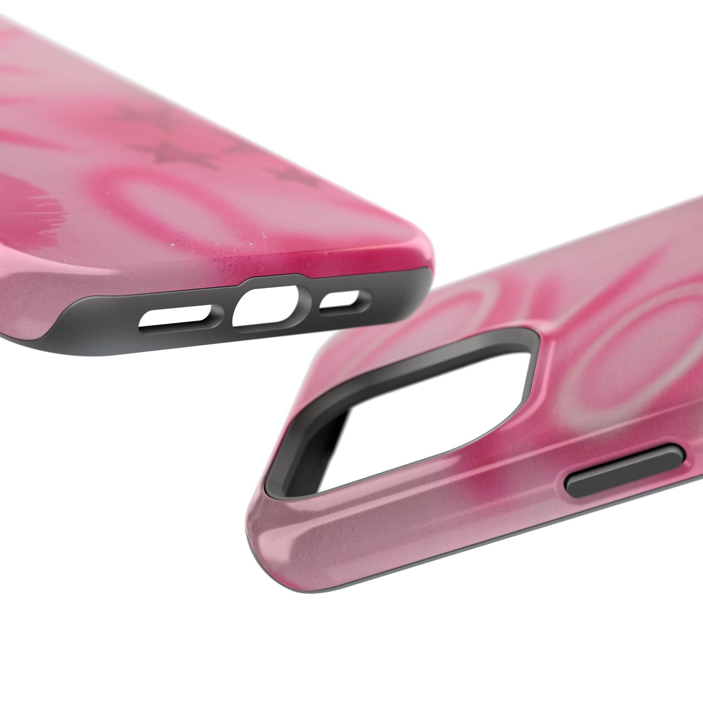 MagSafe "perfectly pink" airbrush iPhone case